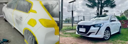 Proceso y acabado de Chapa y Pintura